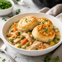 Slow Cooker Chicken Pot Pie