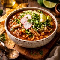 Slow Cooker Chicken Pozole