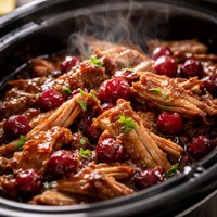 Slow Cooker Cranberry Pork
