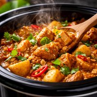 Slow Cooker Crock Pot Massaman Curry