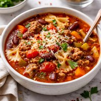 Slow Cooker Easy Spicy Sausage Soup