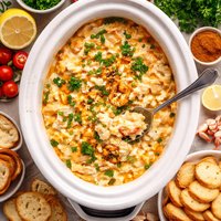 Slow Cooker Hot Crab Dip