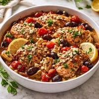Slow Cooker Mediterranean Chicken