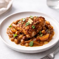 Slow Cooker Moroccan Spiced Chicken with Apricots