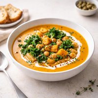 Slow Cooker Pumpkin Vegetable Soup
