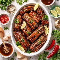 Slow Cooker Savory Pork Ribs