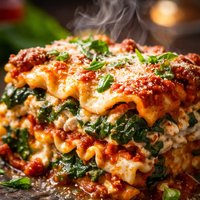 Slow Cooker Spinach Lasagna