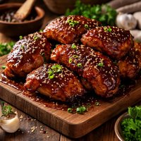Slow Cooker Sticky Chicken