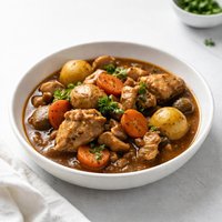 Slow Cooker Stout Chicken Stew