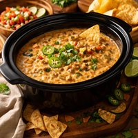 Slow Cooker Super Bowl Spicy Velveeta Dip