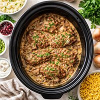 Slow Cooker Swedish Steak