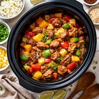 Slow Cooker Sweet and Sour Pork