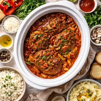Slow Cooker Swiss Steak Supper