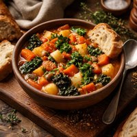 Slow Cooker Winter Vegetable Stew