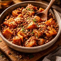 Slow Cooker Yams with Coconut and Pecans