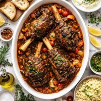 Slow Roasted Lamb Shanks
