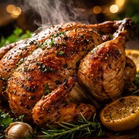 Slow Roasted Whole Chicken