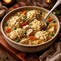 Slow Simmer Chicken and Dumplins