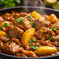 Slower Cooker Pork Curry with Apples