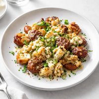 Smashed Cauliflower Potatoes