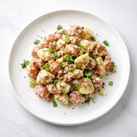 Smashed Red Skinned Potato Salad