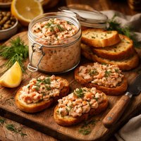 Smoked and Fresh Salmon Rillettes