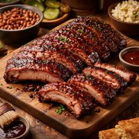 Smoked Barbecue Ribs