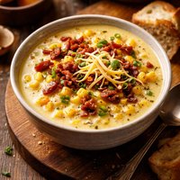 Smoked Gouda Corn Chowder