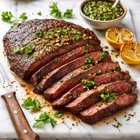 Smoked Grilled Ultimate Flank Steak
