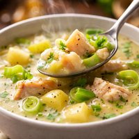 Smoked Haddock Leek and Potato Soup