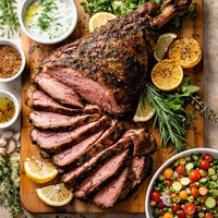 Smoked Leg of Lamb