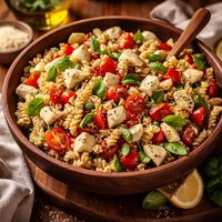 Smoked Mozzarella Pasta Salad