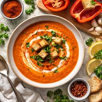 Smoked Paprika and Red Bell Pepper Soup