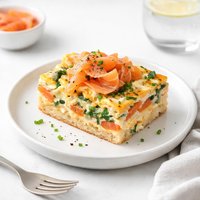 Smoked Salmon Breakfast Casserole