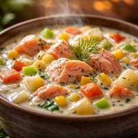 Smoked Salmon Chowder