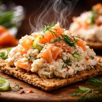 Smoked Salmon Cracker Spread