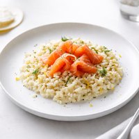 Smoked Salmon Lemon Risotto