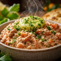 Smoked Salmon Pate with Parsley Butter