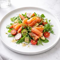 Smoked Salmon Salad