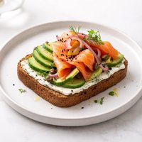 Smoked Salmon Sandwich