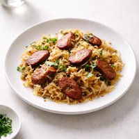 Smoked Sausage Fried Cabbage