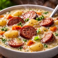 Smoked Sausage Potato Chowder