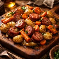 Smoked Sausage Supper