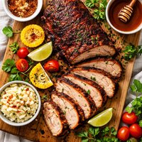 Smoked Sweet Cajun Pork Loin