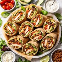Smoked Turkey Caramelized Onion Wraps