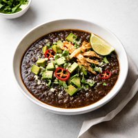 Smokey Black Bean the Bandit Soup