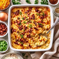 Smokey Cheesy Potatoes
