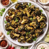 Smokey Chili Roasted Broccoli