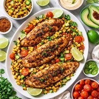 Smokey Chipotle Grilled White Fish