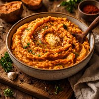 Smokey Mashed Sweet Potatoes
